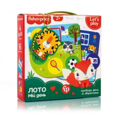 Настольная игра Fisher Price Лото Мой день со зверятами VT2910-02 