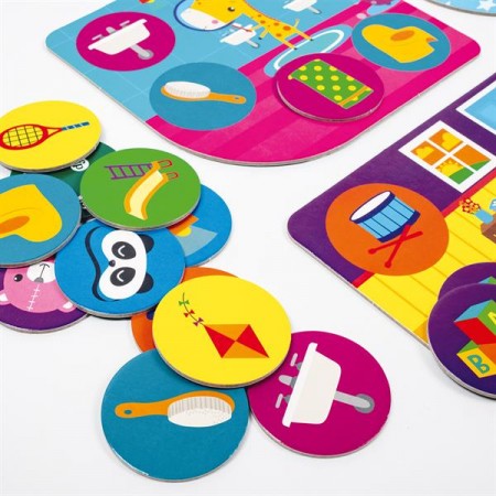 Настольная игра Fisher Price Лото Мой день со зверятами VT2910-02 Настольная игра Fisher Price Лото Мой день со зверятами VT2910-02