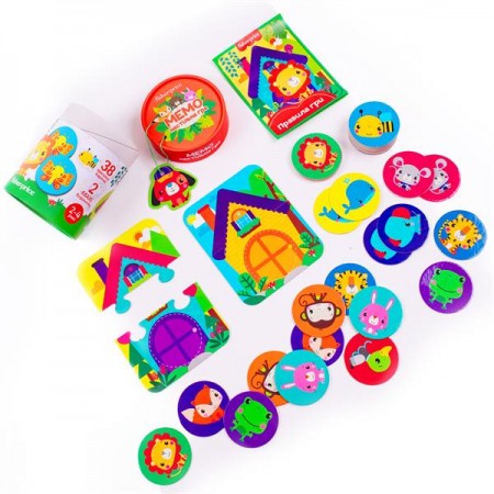 Настільна гра Fisher Price Мемо Звірятка VT2910-04 Настільна гра Fisher Price Мемо Звірятка VT2910-04