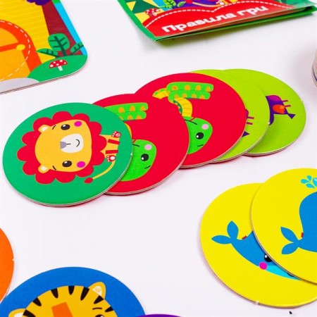 Настільна гра Fisher Price Мемо Звірятка VT2910-04 Настільна гра Fisher Price Мемо Звірятка VT2910-04