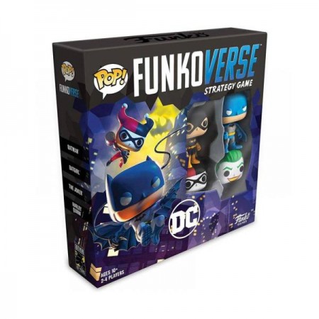Настільна гра Funko Pop Funkouniverse Комікси DC 4 фігурки Настільна гра Funko Pop Funkouniverse Комікси DC 4 фігурки