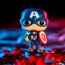 Настільна гра Pop! Funkoverse Marvel стратегічна 4 фігурки Настільна гра Pop! Funkoverse Marvel стратегічна 4 фігурки
