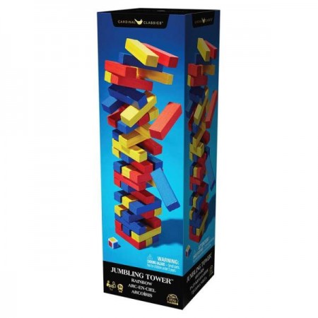 Настольная игра Spin Master дженга с цветными брусочками SM98365/6065320 Настольная игра Spin Master дженга с цветными брусочками SM98365/6065320