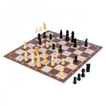 Настольная игра Spin Master Шахматы деревянные фигуры SM98367/6065339