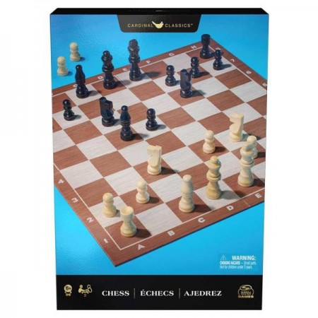 Настольная игра Spin Master Шахматы деревянные фигуры SM98367/6065339