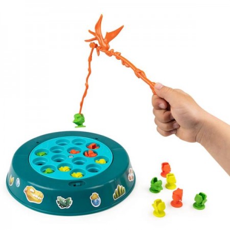 Настольная игра Spin Master Веселая рыбалка Динозаврики SM98269/6061077 Настольная игра Spin Master Веселая рыбалка Динозаврики SM98269/6061077