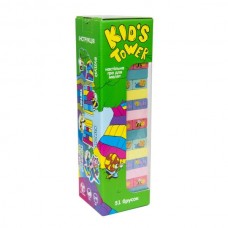 Настільна гра Strateg Kid's Tower Дженга укр. мовою 