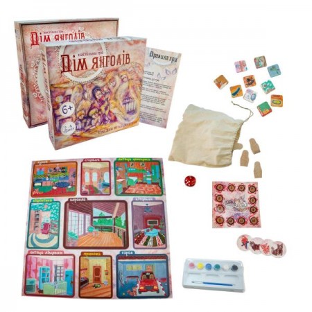 Настольная игра Strateg Дом ангелов на укр. языке Настольная игра Strateg Дом ангелов на укр. языке