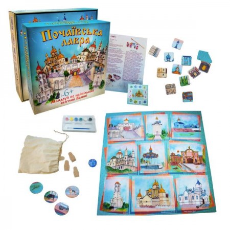 Настольная игра Strateg Почаевская лавра на укр. языке Настольная игра Strateg Почаевская лавра на укр. языке