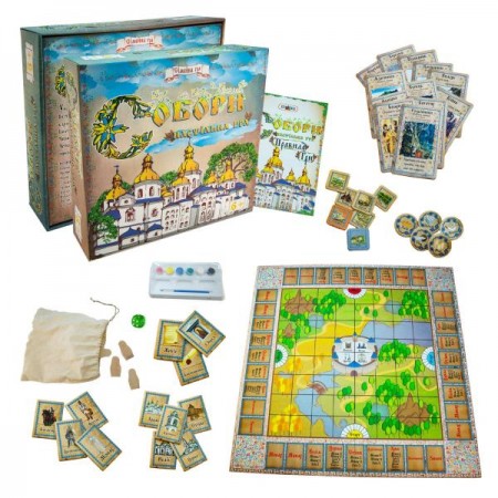 Настольная игра Strateg Соборы на укр. языке Настольная игра Strateg Соборы на укр. языке