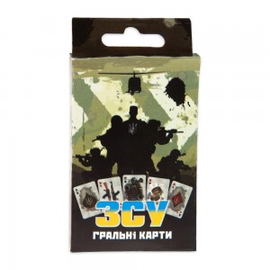 Настольная игра Strateg ВСУ карточная на украинском языке