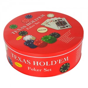Настільна гра THS-154 покер, 240 фішок, карти, сукно метал