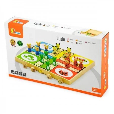Настільна гра Viga Toys Лудо