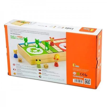 Настільна гра Viga Toys Лудо