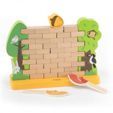 Настільна гра Viga Toys Стіна з цеглинок 