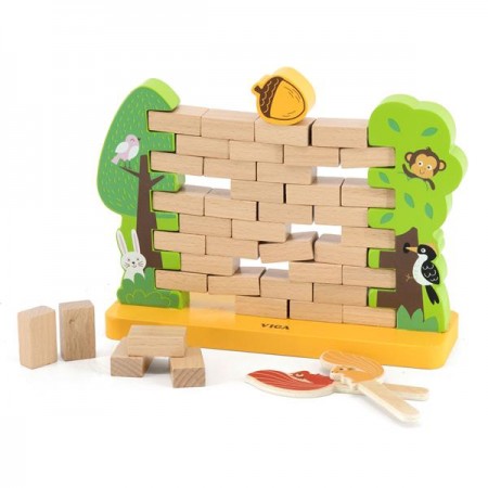 Настольная игра Viga Toys Стена из кирпичиков