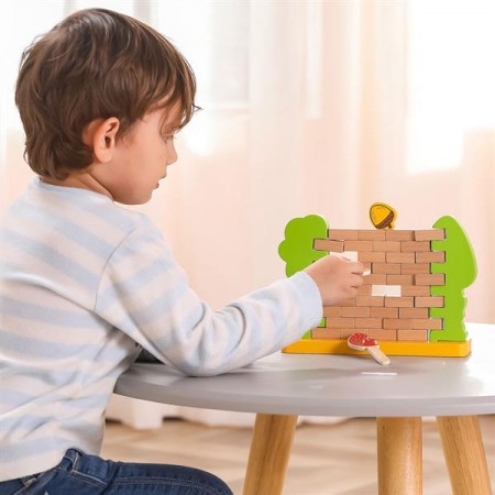 Настольная игра Viga Toys Стена из кирпичиков