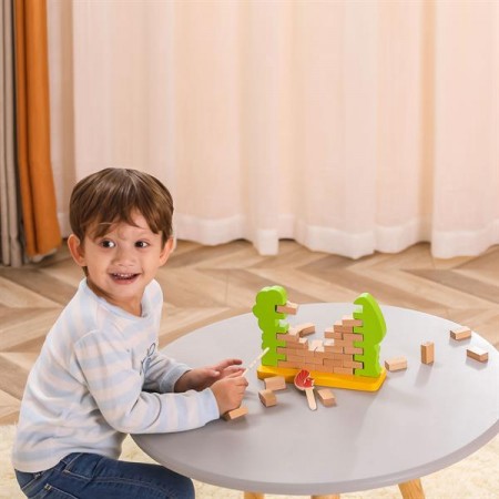 Настольная игра Viga Toys Стена из кирпичиков