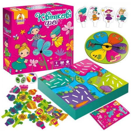 Настольная игра Vladi Toys Цветочные феи VT8055-34 Настольная игра Vladi Toys Цветочные феи VT8055-34