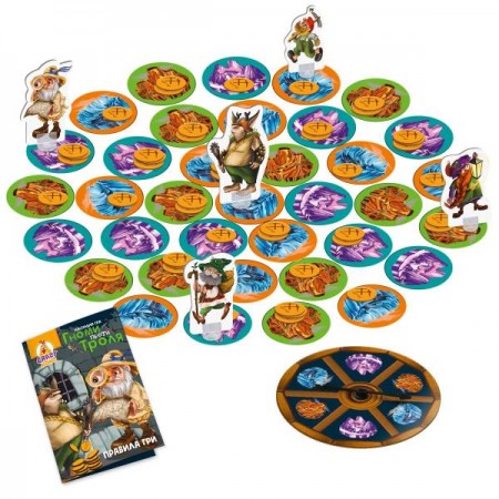 Настольная игра Vladi Toys Гномы против тролля VT8055-36