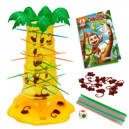 Настільна гра Vladi Toys Хвости та ліани VT8055-39 Настільна гра Vladi Toys Хвости та ліани VT8055-39