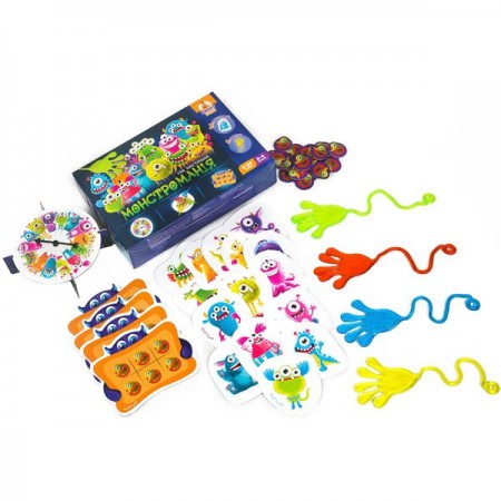 Настольная игра Vladi Toys Монстромания с липунами VT8044-23 Настольная игра Vladi Toys Монстромания с липунами VT8044-23