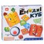 Настольная игра Эмоджи куб с кубиками и карточками для 2-4 игроков Настольная игра Эмоджи куб с кубиками и карточками для 2-4 игроков