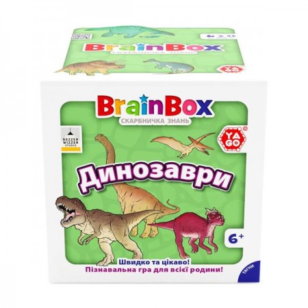 Настільна гра YaGo Brainbox Динозаври BZZBRDI02UA Настільна гра YaGo Brainbox Динозаври BZZBRDI02UA