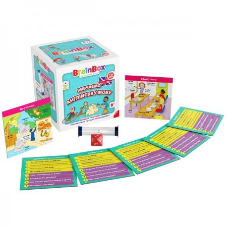 Настольная игра YaGo Brainbox Изучаем английский язык BZZBRLLE01UA
