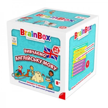 Настольная игра YaGo Brainbox Изучаем английский язык BZZBRLLE01UA