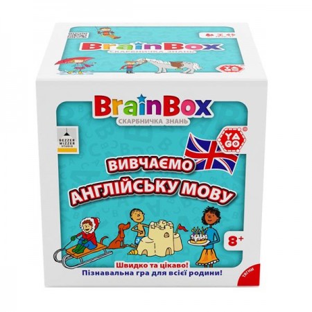 Настольная игра YaGo Brainbox Изучаем английский язык BZZBRLLE01UA