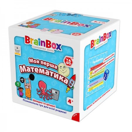 Настольная игра YaGo Brainbox Моя первая математика BZZBRFMA01UA Настольная игра YaGo Brainbox Моя первая математика BZZBRFMA01UA