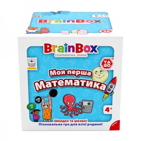 Настольная игра YaGo Brainbox Моя первая математика BZZBRFMA01UA Настольная игра YaGo Brainbox Моя первая математика BZZBRFMA01UA