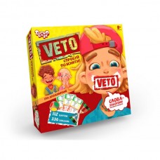 Настольная игра ДАНКО ТОЙС "VETO" укр Настольная игра ДАНКО ТОЙС "VETO" укр