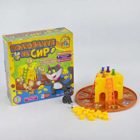 Настольная игра Охота на сыр 4FUN от 2 лет