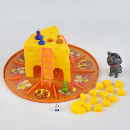Настольная игра Охота на сыр 4FUN от 2 лет