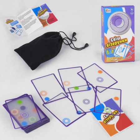 Настольная игра Свіш візерунки 4FUN 42 карты украинский