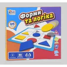 Развивающая игра 4FUN Game Club Форми та логіка для детей от 2 лет Развивающая игра 4FUN Game Club Форми та логіка для детей от 2 лет