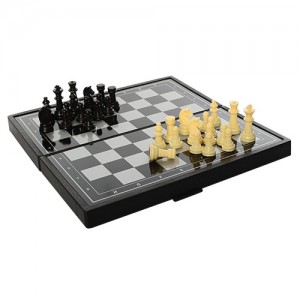 Шахматы 1818 магнитный, 3в1 шашки, нарды
