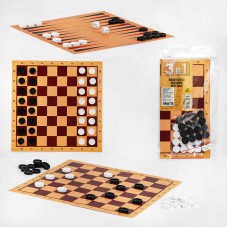 Настольная игра шашки M Toys S0011 в пакете для детей Настольная игра шашки M Toys S0011 в пакете для детей
