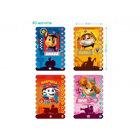Магнітні палички для рахування Paw Patrol, Герої-рятувальники, DoDo 200652 Магнітні палички для рахування Paw Patrol, Герої-рятувальники, DoDo 200652