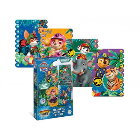Магнитные палочки-пазлы для счета "Paw Patrol, Джунгли", DoDo 200654 Магнитные палочки-пазлы для счета "Paw Patrol, Джунгли", DoDo 200654