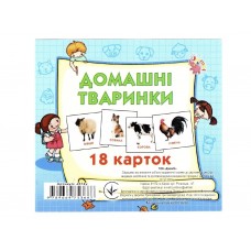 Карточки мини, 18 карточек, Домашние животные, Jumbi J012Y Карточки мини, 18 карточек, Домашние животные, Jumbi J012Y