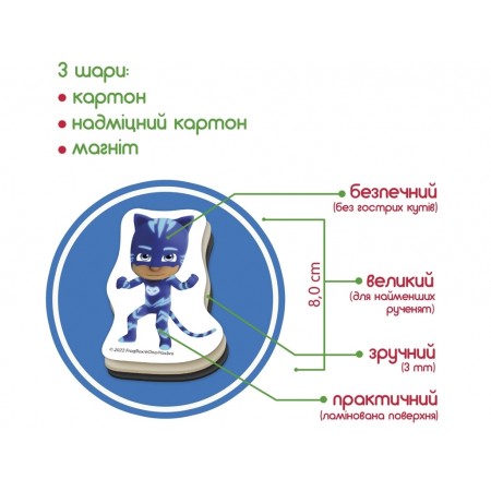 Набор магнитов Герои в масках Мир героев Magdum МЕ 5031-31