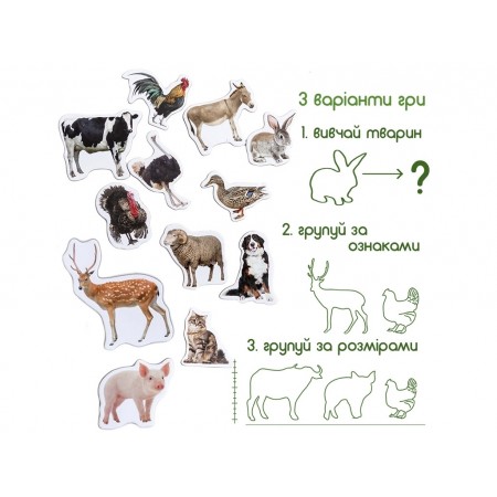 Набор магнитов Farm photo Magdum ML4031-04 Набор магнитов Farm photo Magdum ML4031-04
