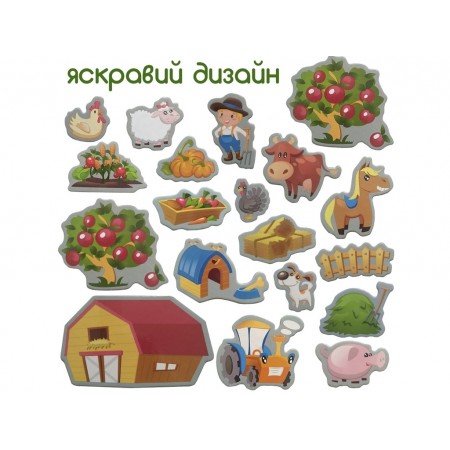 Магнитная игра Веселая ферма Magdum ML4031-10 EN Магнитная игра Веселая ферма Magdum ML4031-10 EN