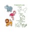 Магнитные пазлы Zoo Magdum ML4031-18 EN Магнитные пазлы Zoo Magdum ML4031-18 EN