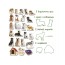 Набор магнитов Breeds of dogs Magdum ML4031-20EN