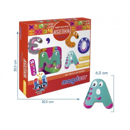 Магнитная игра АБК UA Magdum ML4031-36 EN Магнитная игра АБК UA Magdum ML4031-36 EN