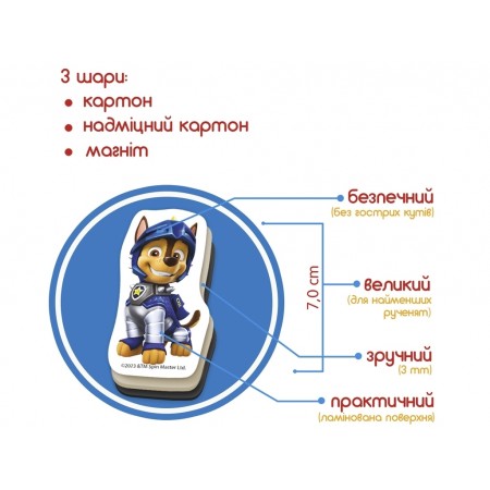 Набор магнитов Щенячий патруль Рыцари Magdum ML4034-06 Набор магнитов Щенячий патруль Рыцари Magdum ML4034-06